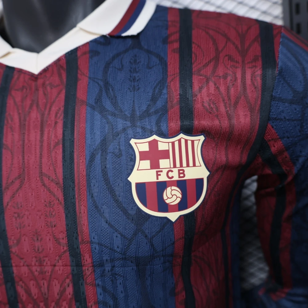 Barcelona Special Edition Shirt Football Jersey Long Sleeve 25-26