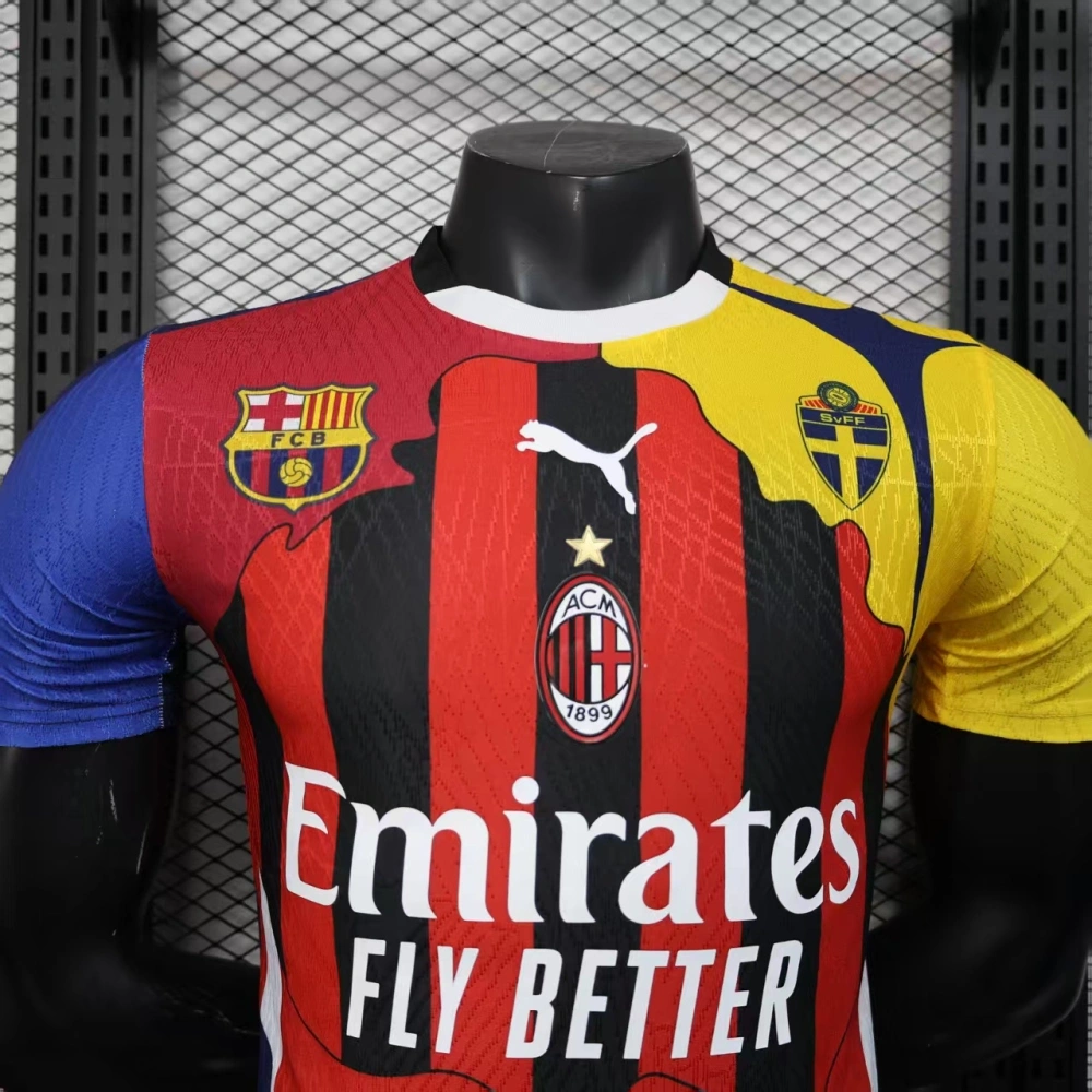 IBRAHIMOVIC #11 Milan Shirt Special Edition Football Jersey Player Version 25-26