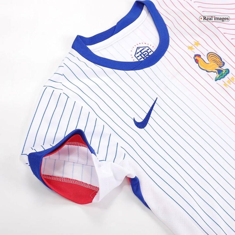 France Away Jersey Euro 2024 MBAPPE #10 GIROUD #9 GRIEZMANN #7 Soccer Apparel