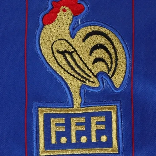 1982 France Rertro Jersey Home World Cup