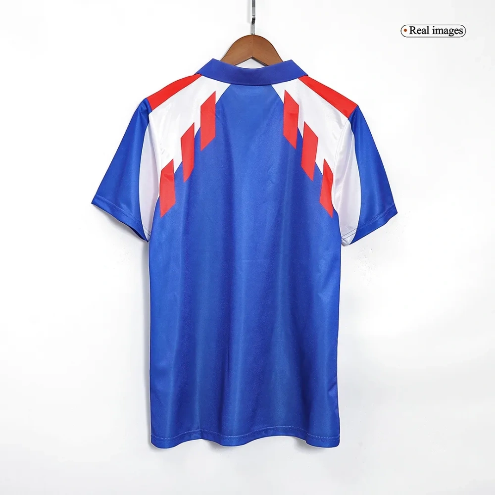 1990 France Retro Jersey Home World Cup