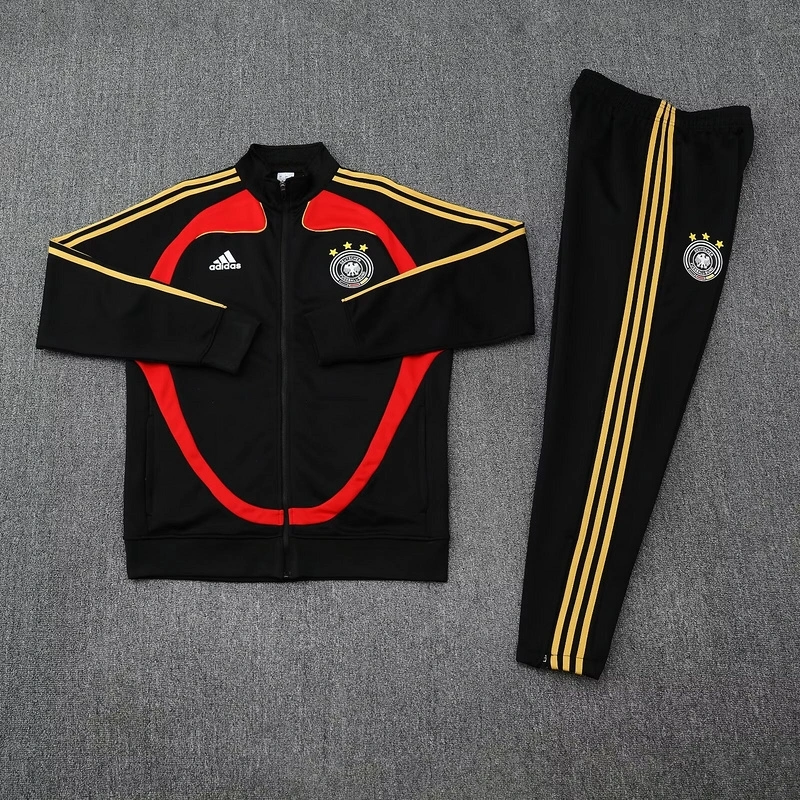 2025 Germany Training Black Football Track suit Long
