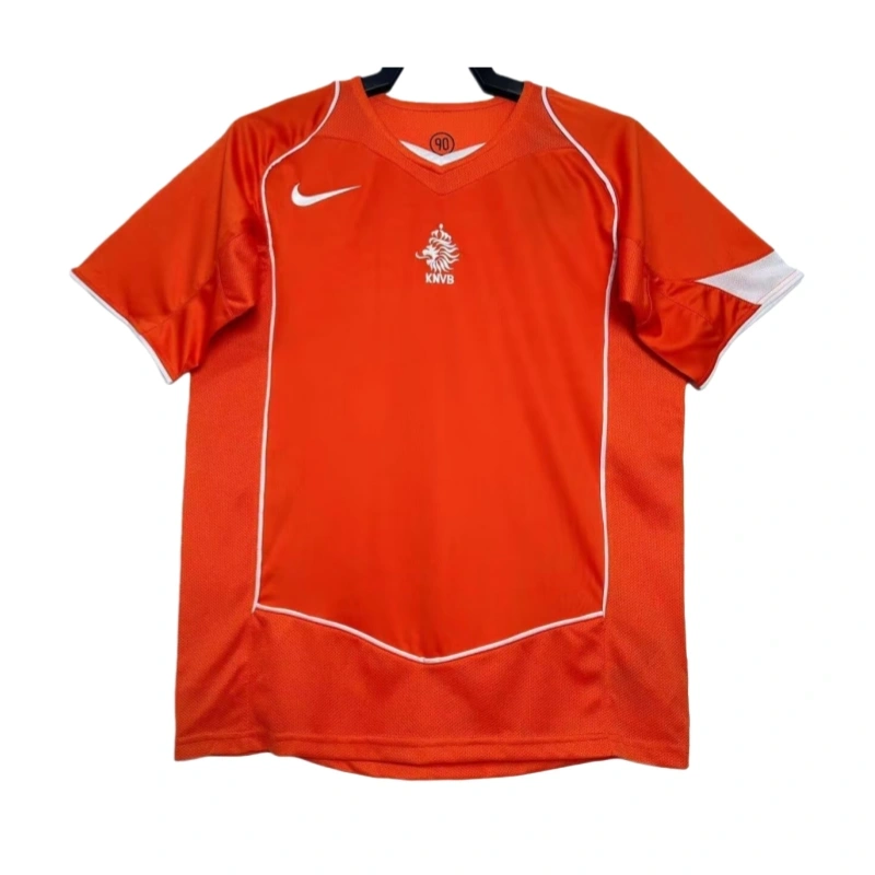 2004 Netherlands Home classic Retro commemorative Football jersey
