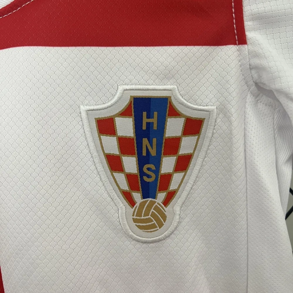 Croatia Home Kids Football Jersey Kit Euro 2024