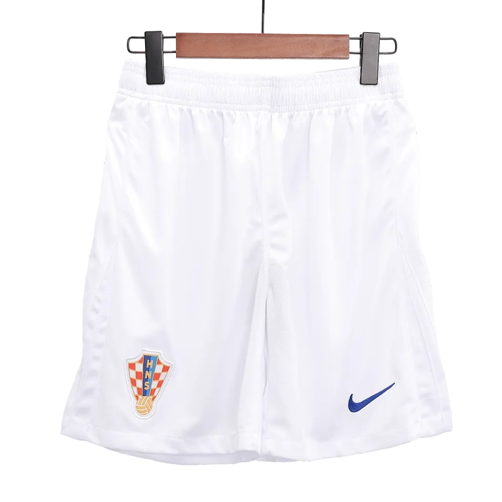 Men's Croatia Home Kit(Jersey+Shorts) Euro 2024