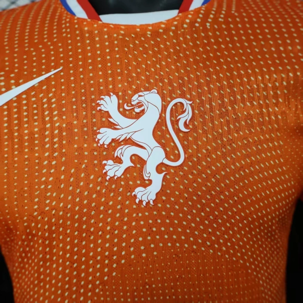 Netherlands Home football jersey 2025-26 player edition