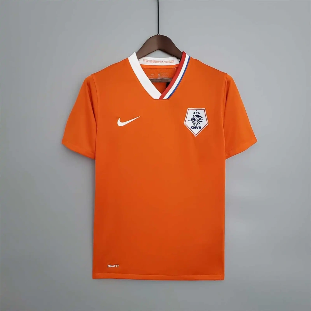 Netherlands Retro Jersey Home 2008