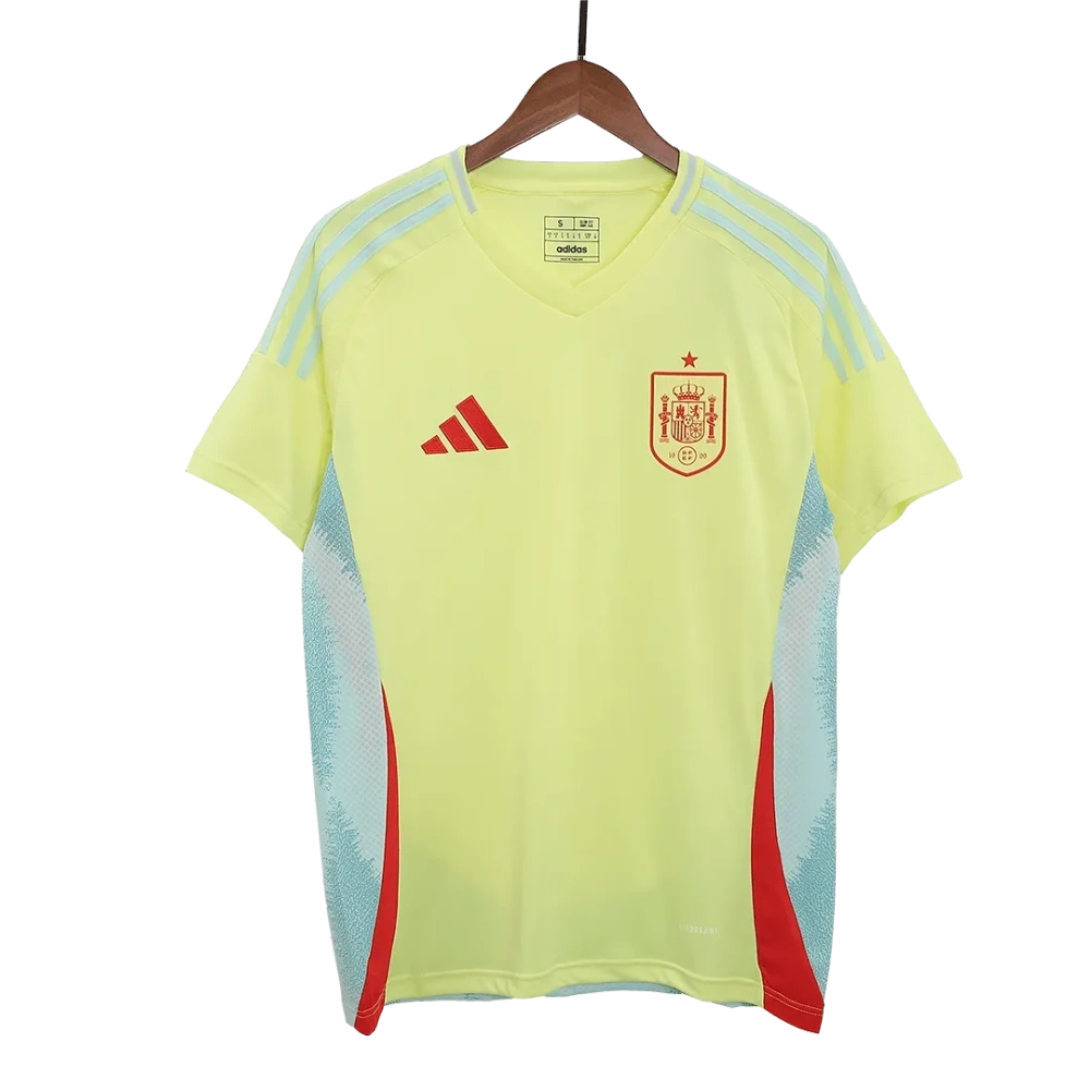 Spain Away Kit(Jersey+Shorts) Soccer Uniform Euro 2024