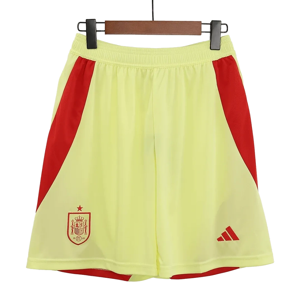 Spain Away Kit(Jersey+Shorts) Soccer Uniform Euro 2024