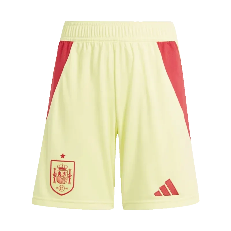 Spain Away Soccer Shorts Euro 2024