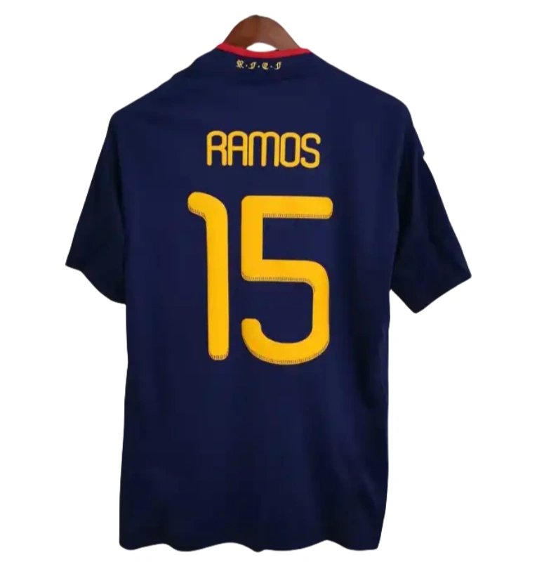 Spain Retro Jersey Away World Cup Final 2010