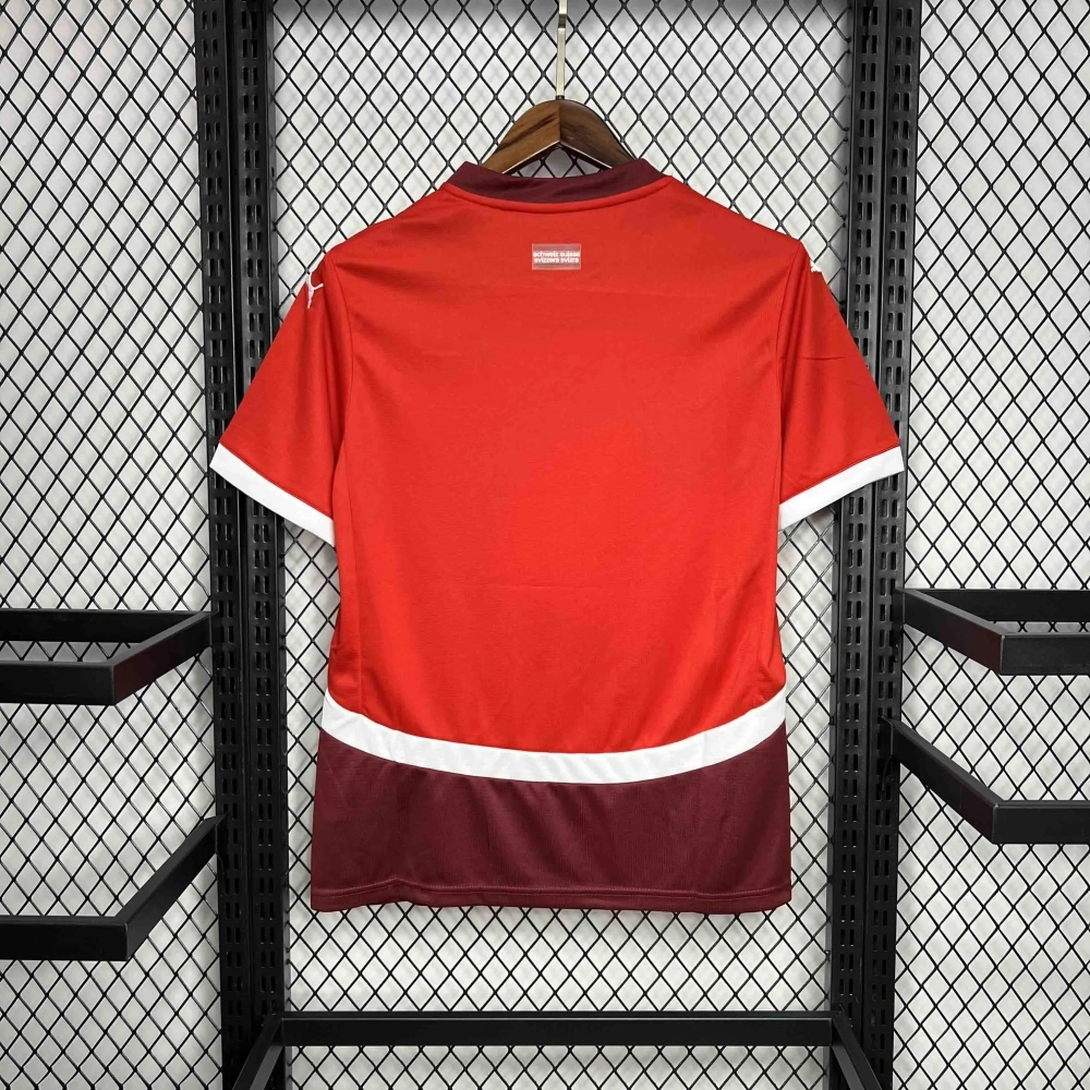 Switzerland Home Jersey Euro 2024