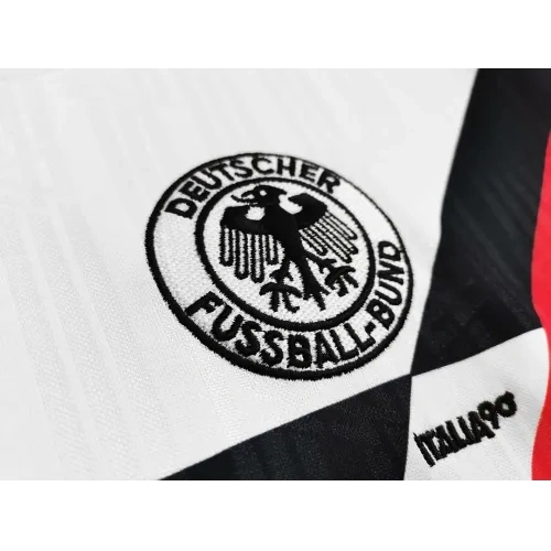 West Germany Retro Jersey Home World Cup 1990