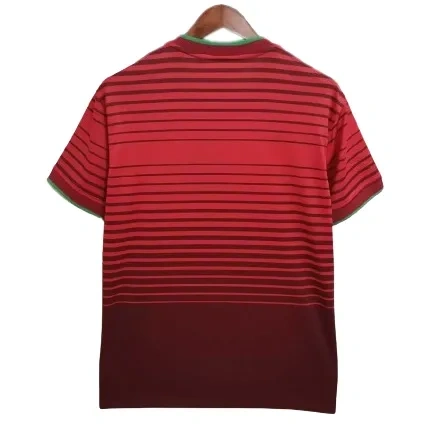 2014 Portugal Retro Jersey Home World Cup