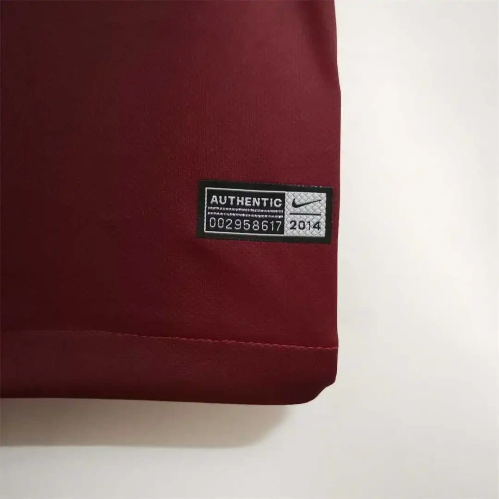 2014 Portugal Retro Jersey Home World Cup