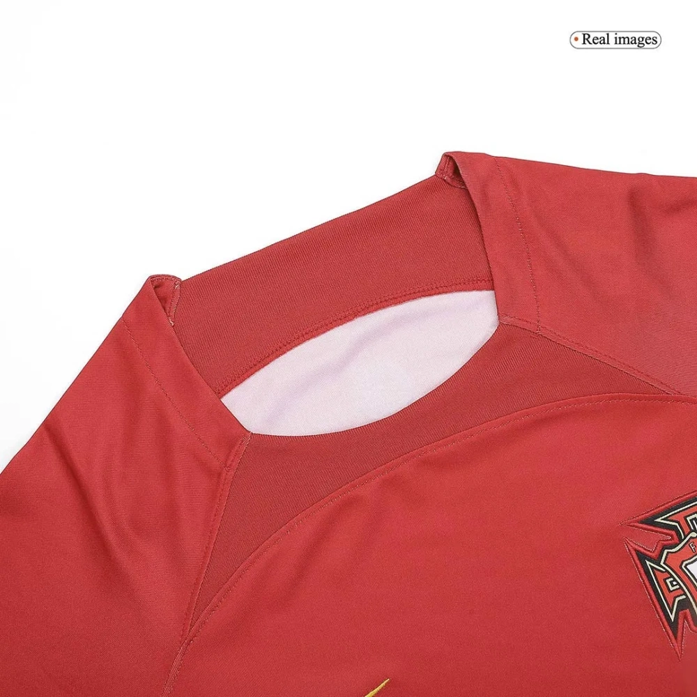 2022 Portugal Home Soccer Jersey Replica World Cup