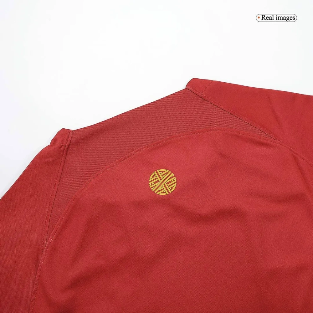 2022 Portugal Home Soccer Jersey Replica World Cup