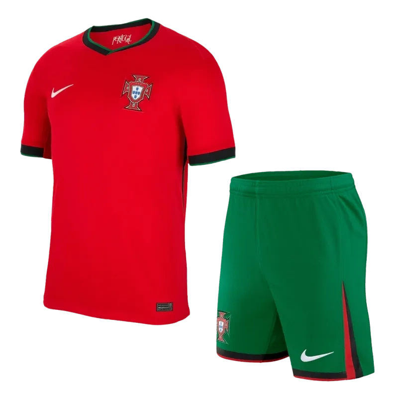 2024 Portugal Home Kit(Jersey+Shorts) Euro
