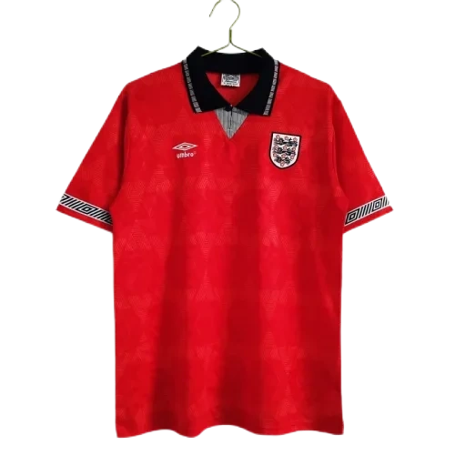 1990 England Retro Jersey Away Replica World Cup
