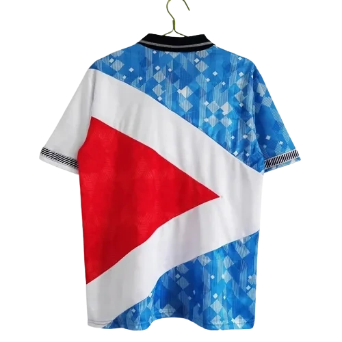 1990 England Retro Soccer Jersey Mash-Up