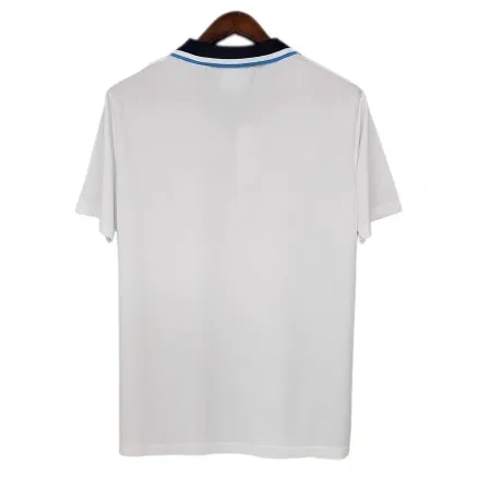 1996 England Retro Jersey Home Replica Euro Cup