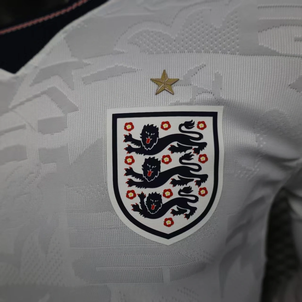 2026 England World Cup Home Long Sleeve Soccer jersey Player version