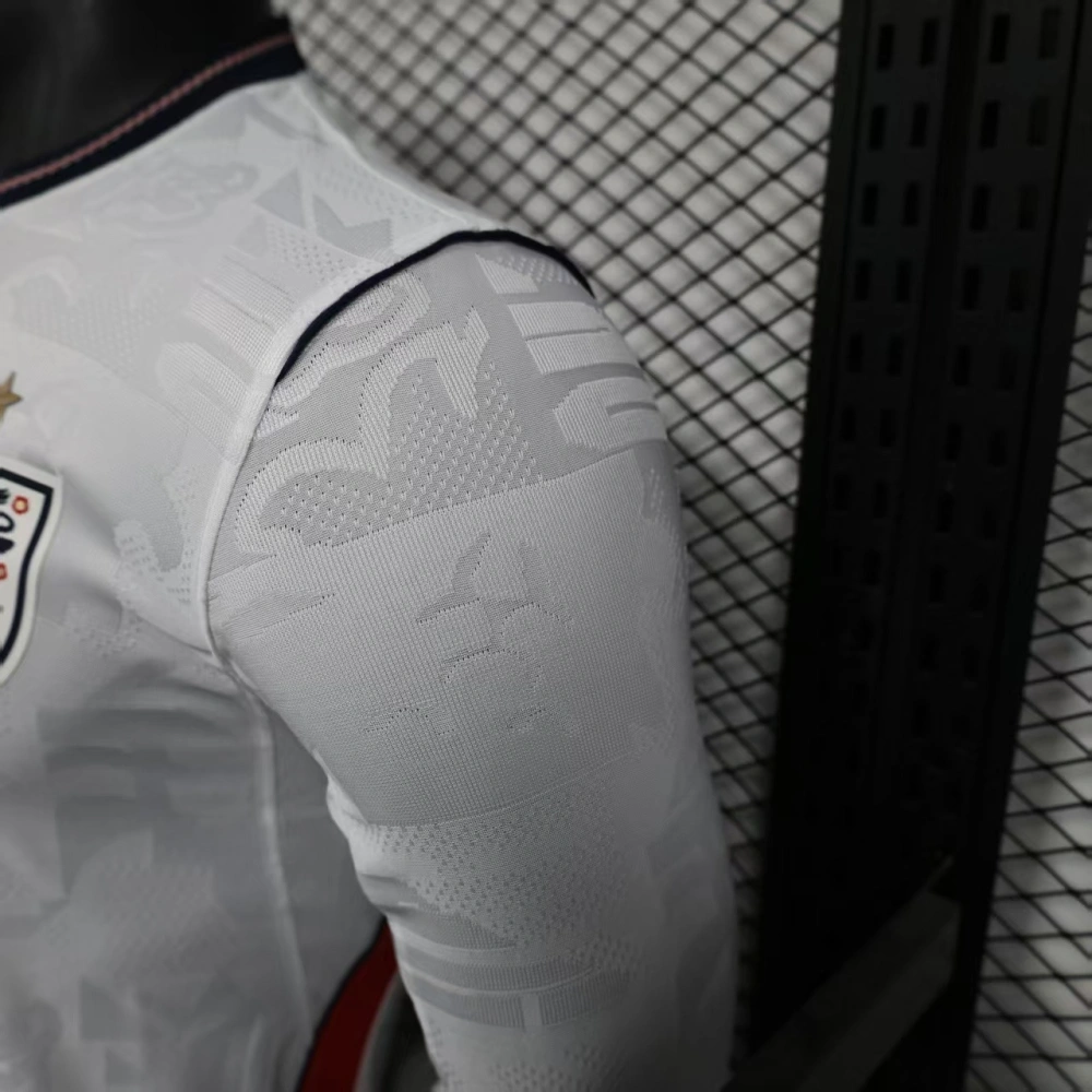 2026 England World Cup Home Long Sleeve Soccer jersey Player version