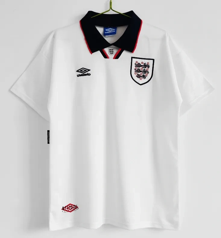 1994/95 England Retro Soccer Jersey Home Replica
