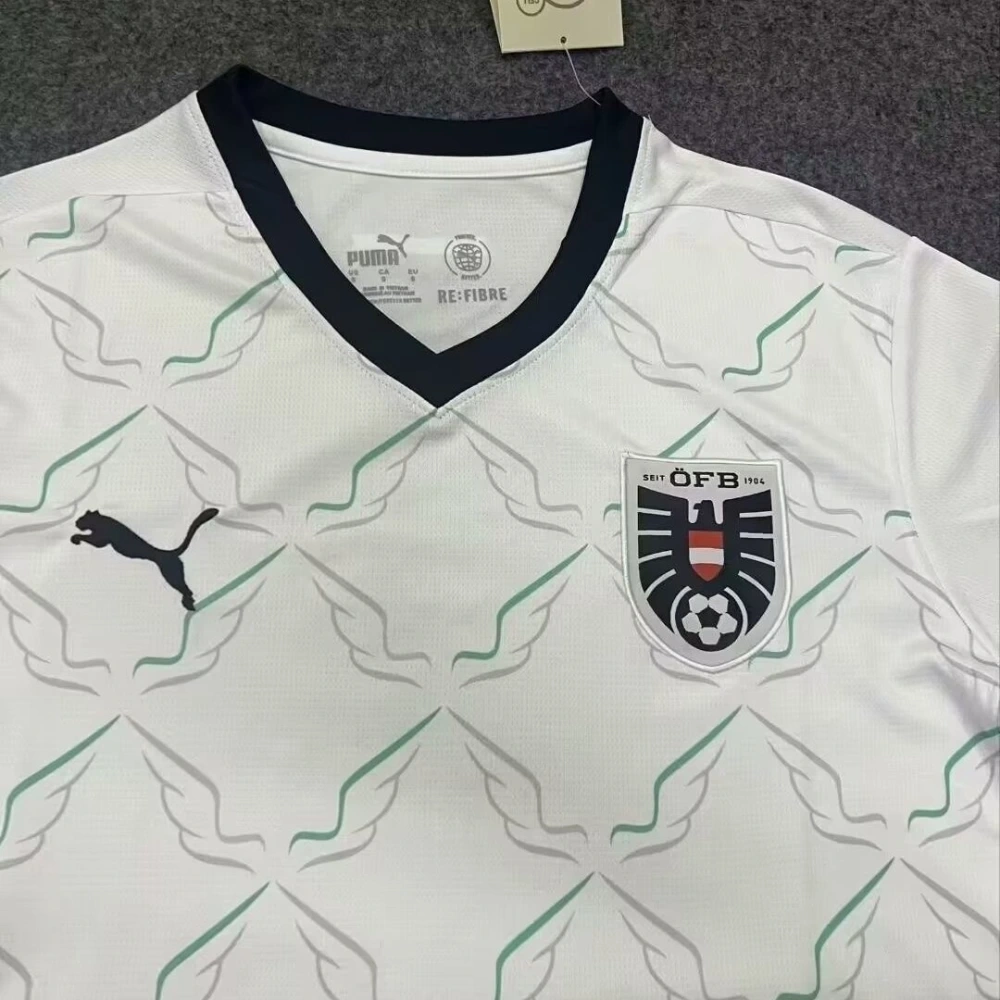 2024 Austria Away Football Jersey Fan edition