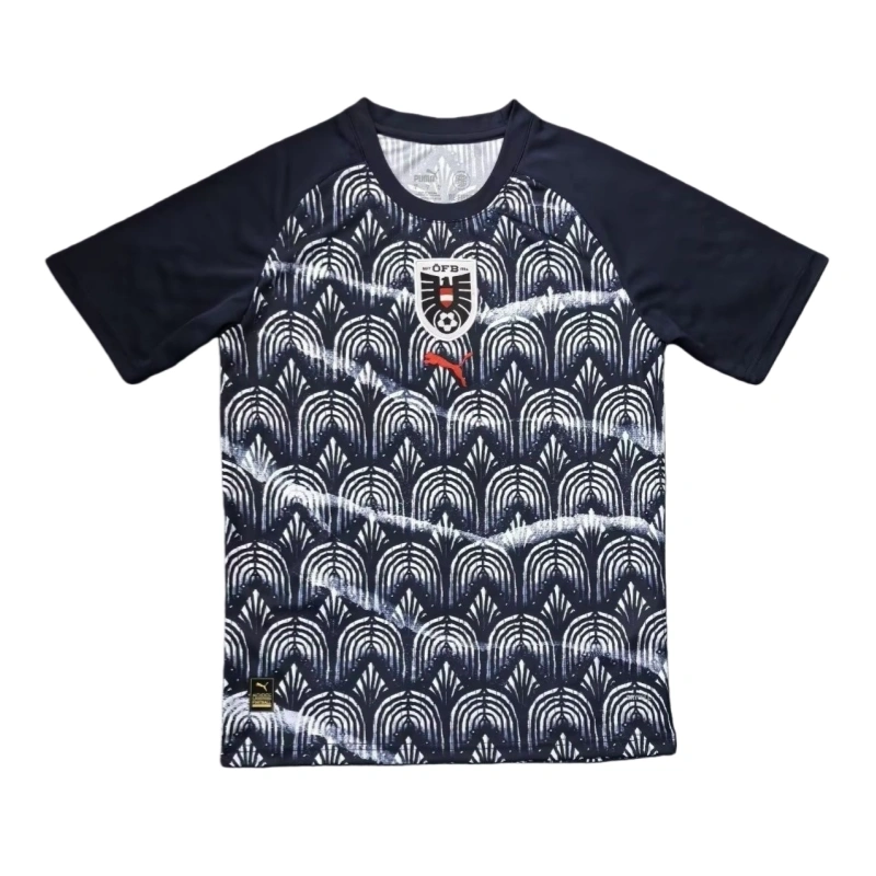 2026 Austria World Cup pre match Training Football team Fan edition jersey