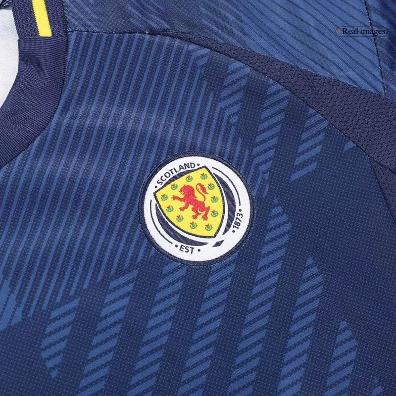 Kids Scotland Euro 2024 Home Kit Youth Apparels