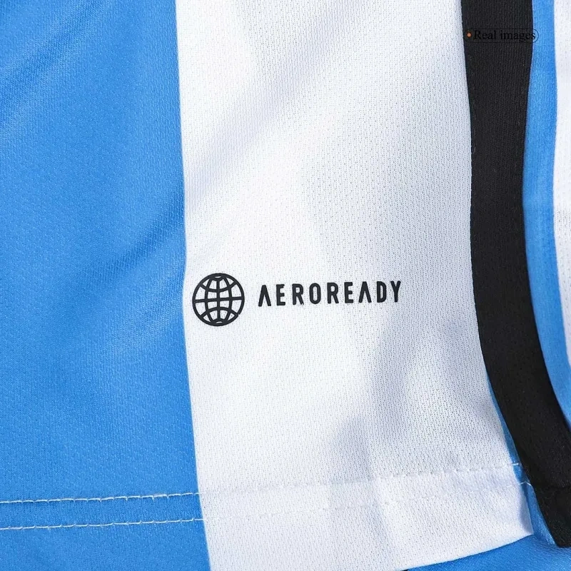 2022 Argentina World Cup Champion Edition 3 stars Home Jersey