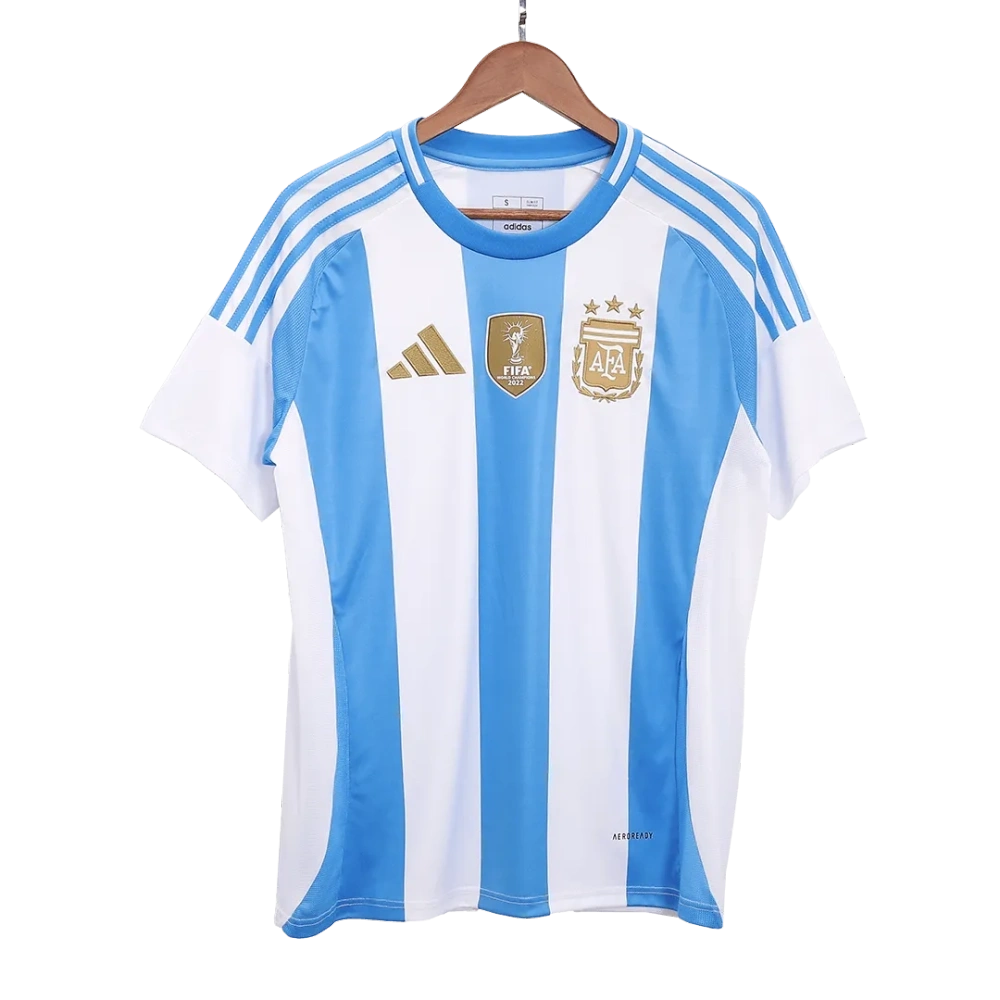 2024 Argentina Home Jersey Messi #10 Di Maria #11 J.Álvarez #9 Copa America