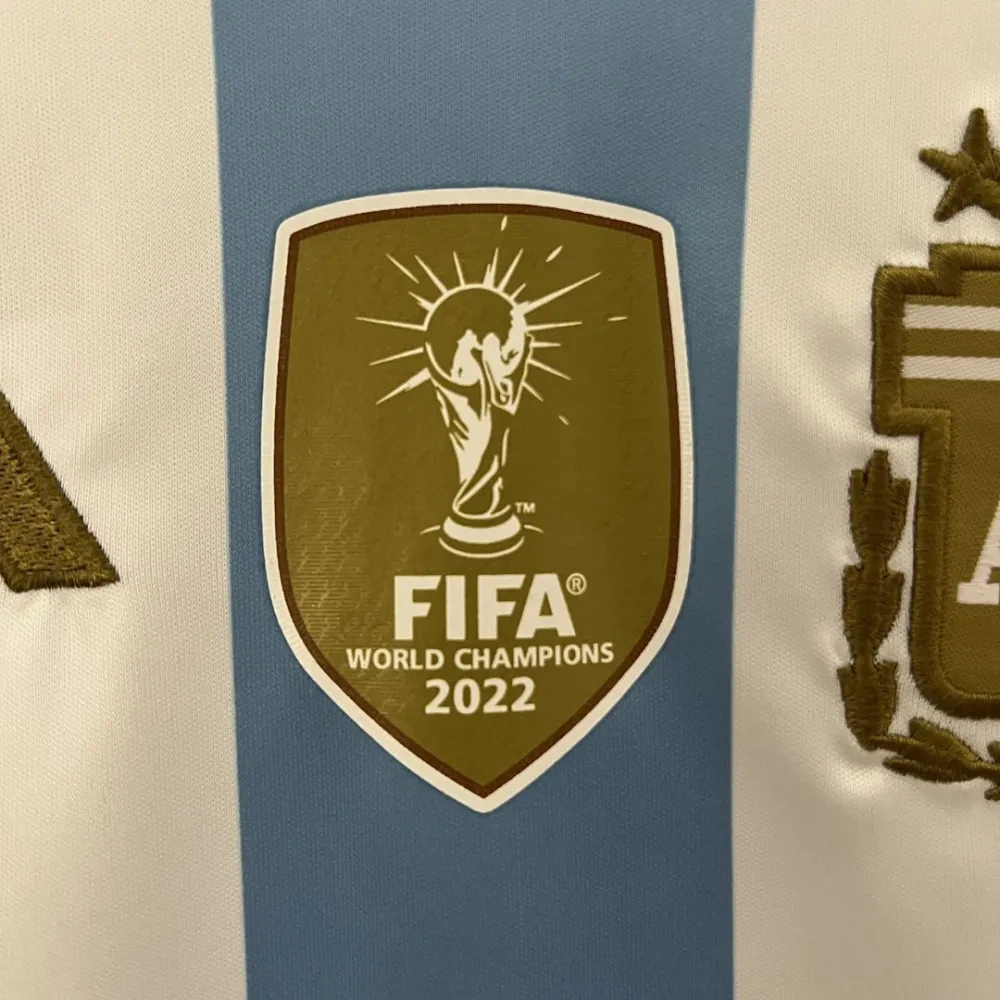 2024 Argentina Home Kid Kits Football Jersey