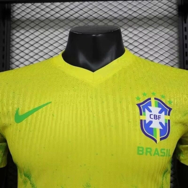2025-26 Neymar Brazil Pink Special Edition Football Shirt Fan Edition