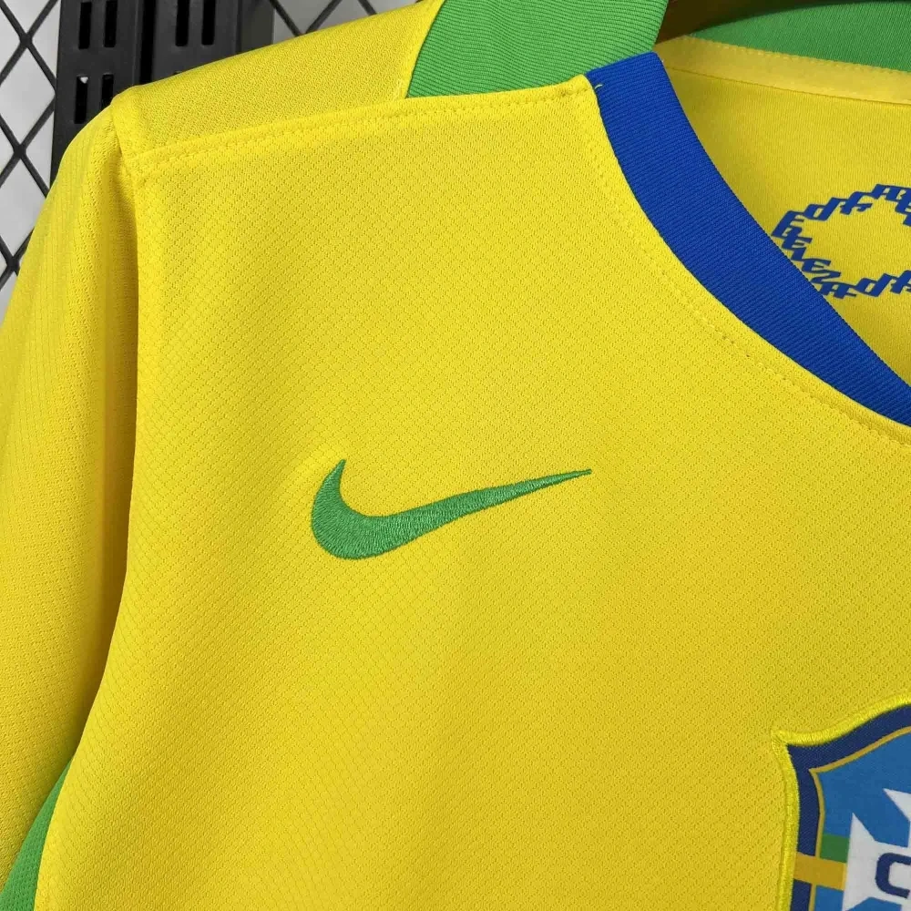 2025 Brazil Home Women Football jersey Fan edition