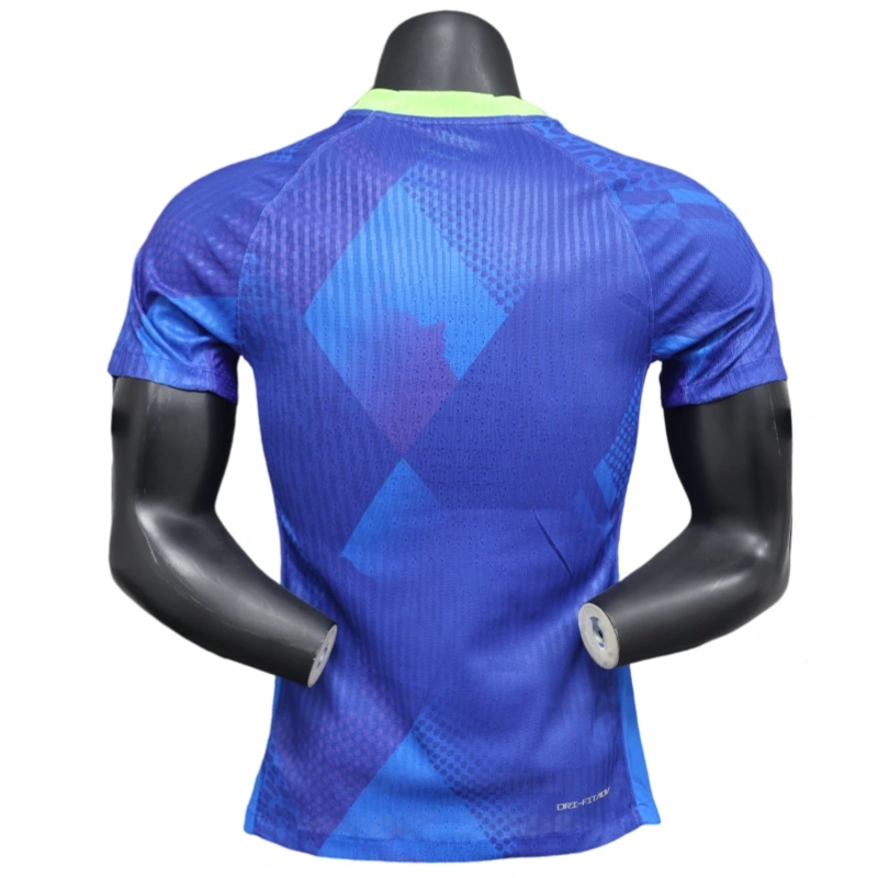Brazil Away Shirt Soccer Jersey Player Version 2025