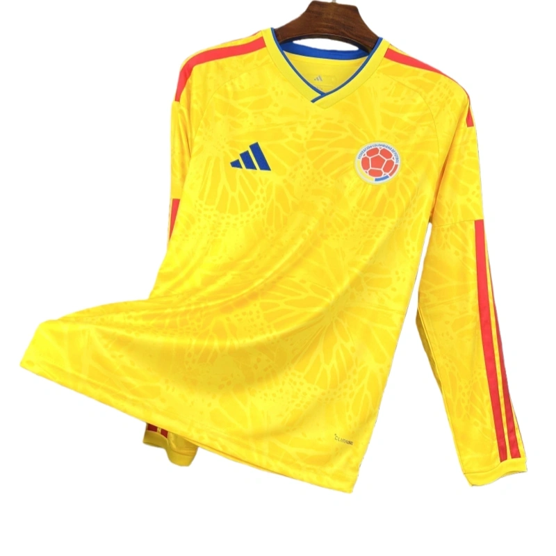 2026 Colombia World Cup Home Long Sleeve Fan edition