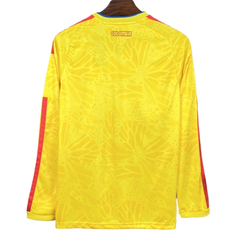 2026 Colombia World Cup Home Long Sleeve Fan edition