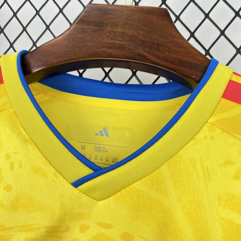 2026 Colombia World Cup Home Long Sleeve Fan edition