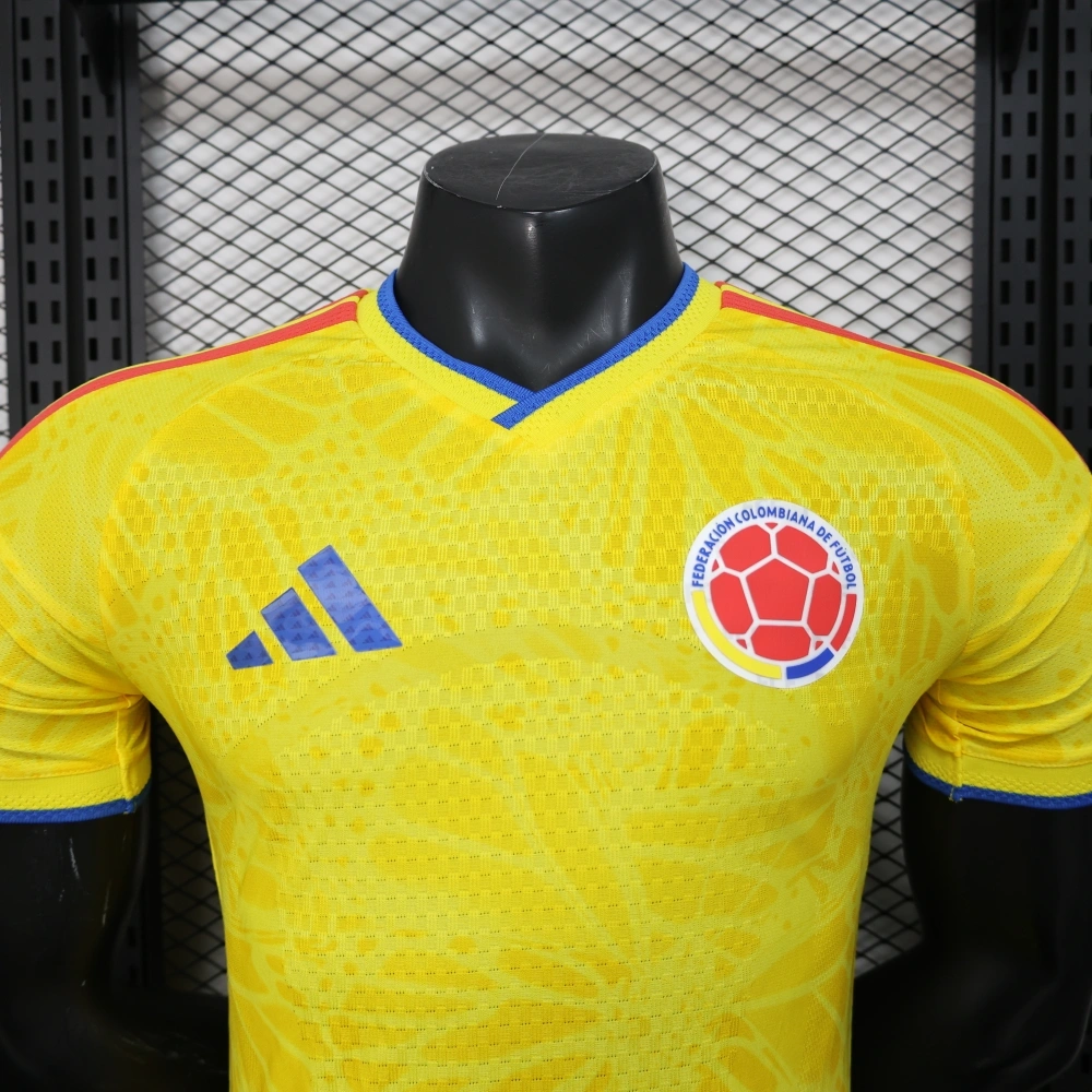 2026 Colombian World cup Home Football jersey Player edition