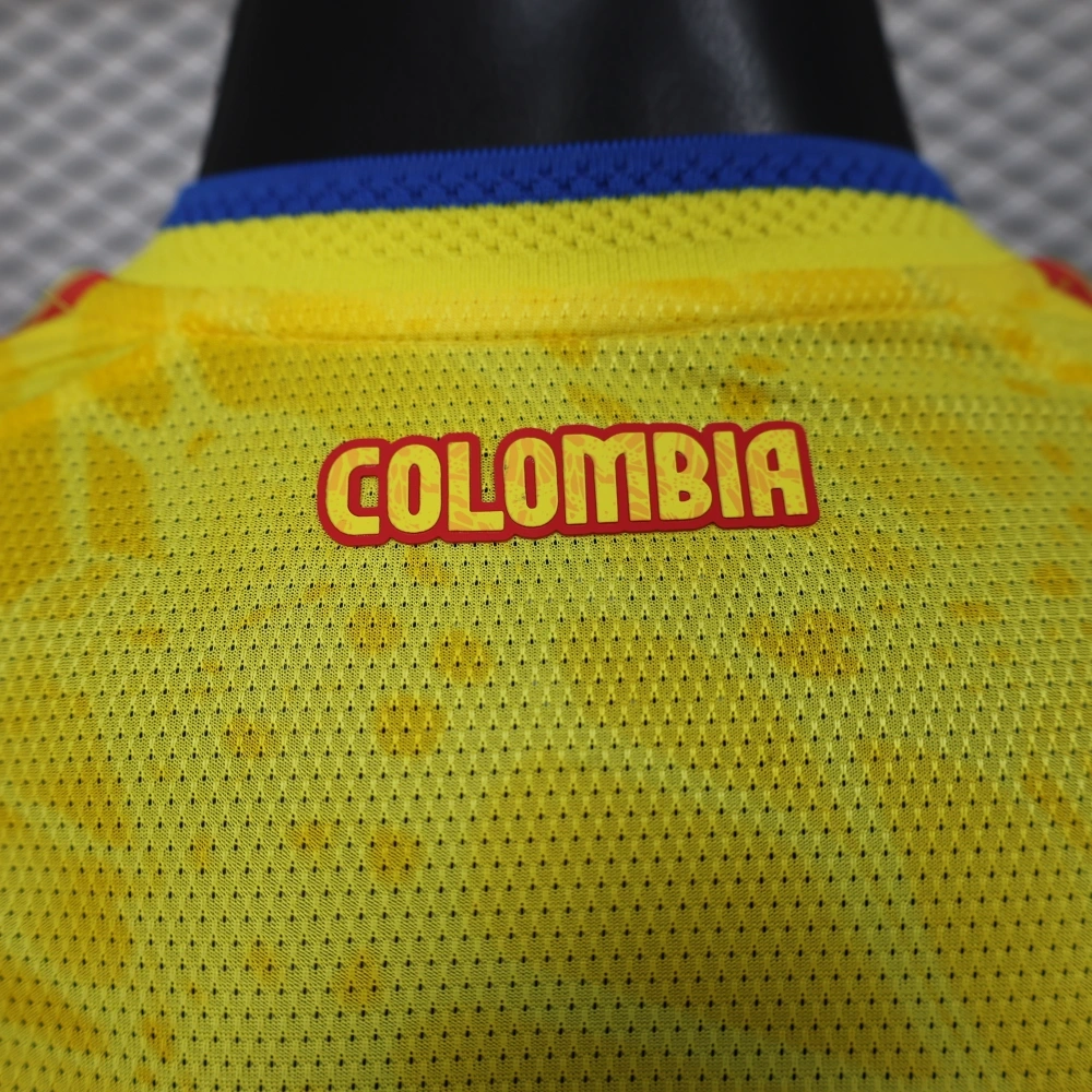 2026 Colombian World cup Home Football jersey Player edition