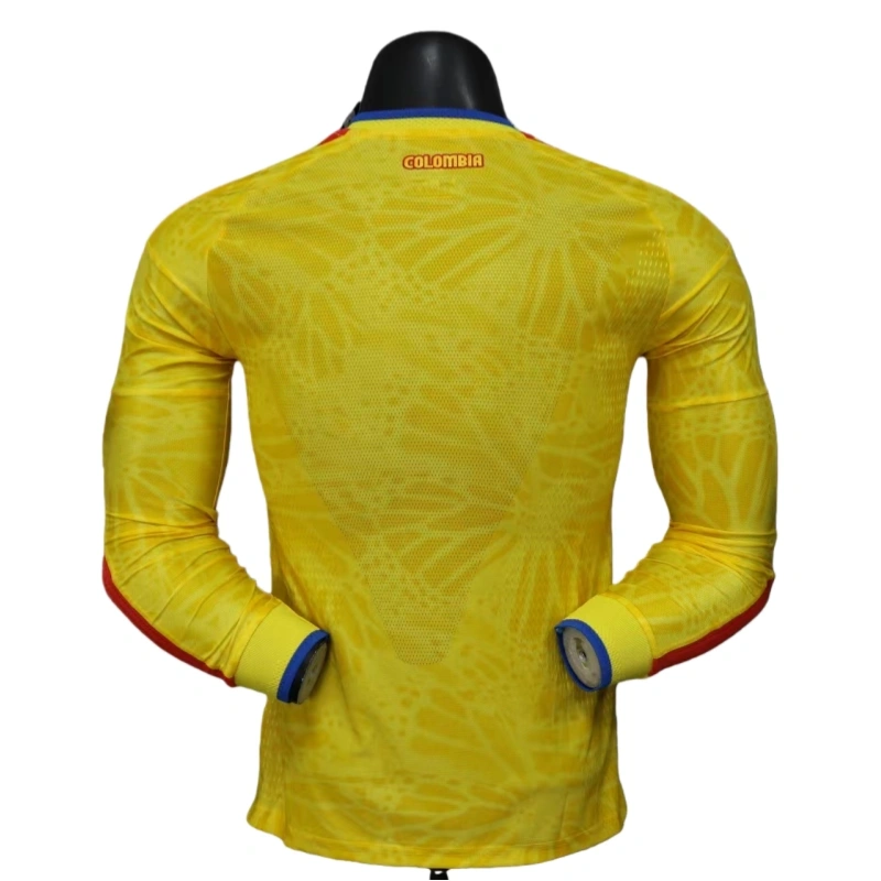 2026 Colombian World cup Home Long Sleeve football jersey Player edition