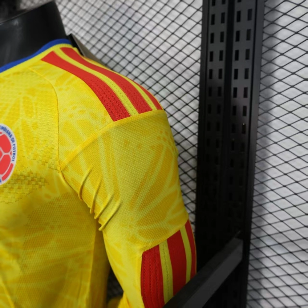 2026 Colombian World cup Home Long Sleeve football jersey Player edition