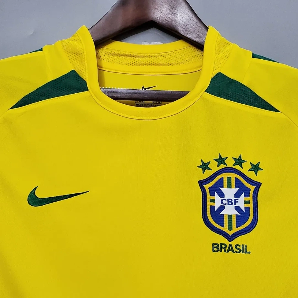 Brazil Retro Jersey Home 2004