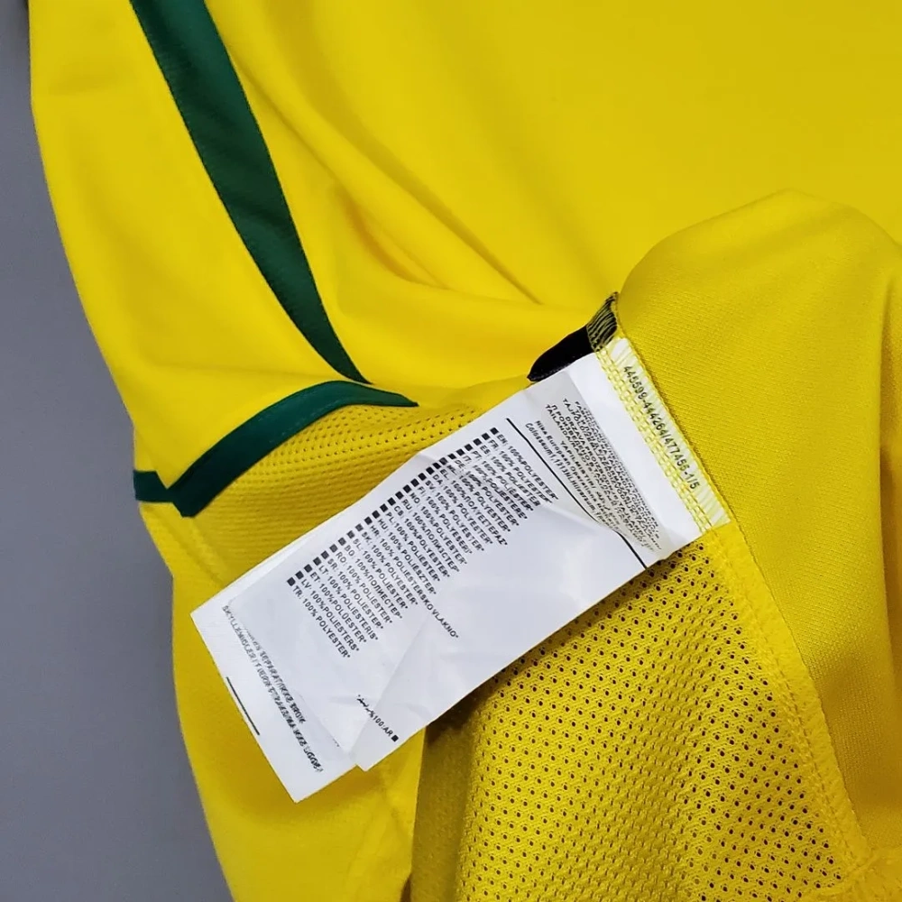 Brazil Retro Jersey Home 2004