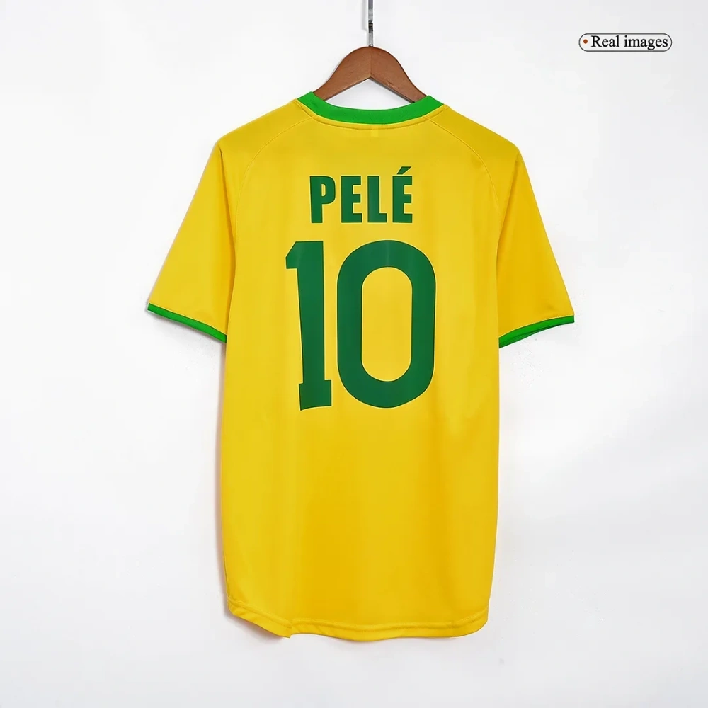 Brazil Retro Jersey Home World Cup 1970