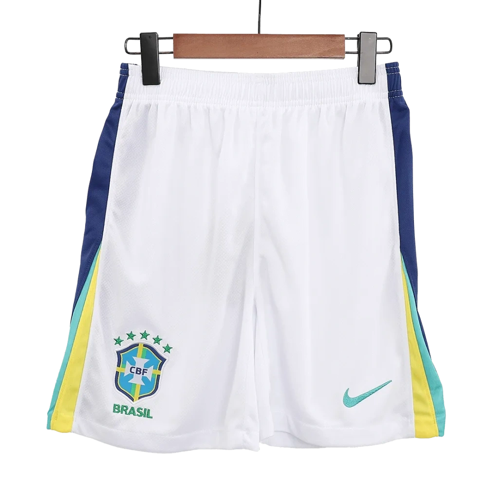 Brazil Soccer Shorts Custom Away 2024