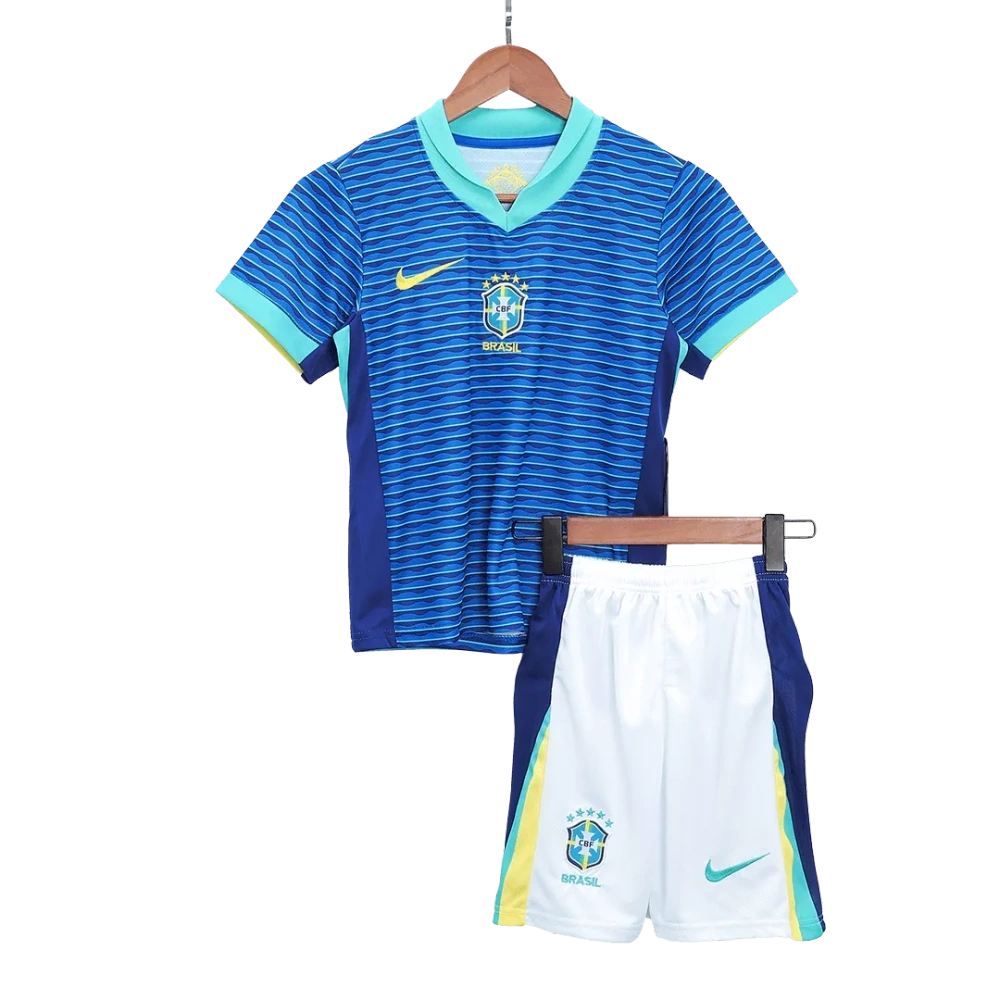 Brazil Away Kit (Jersey+Shorts) Copa America 2024