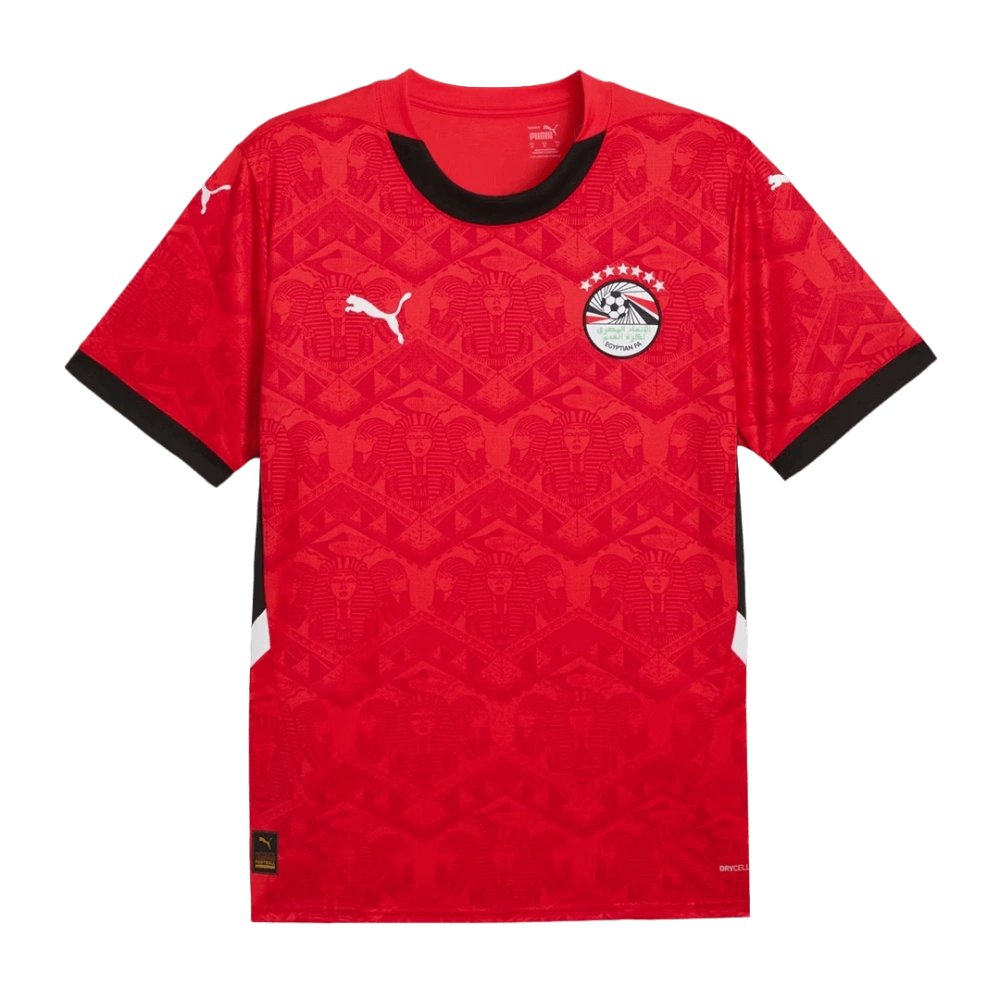 2025-26 Egypt Home Red Football Jersey Fan Edition